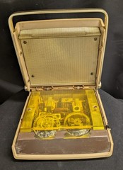 1956 Sylvania Thunderbird Transistor Radio Model 3102 working cond unknown as-is