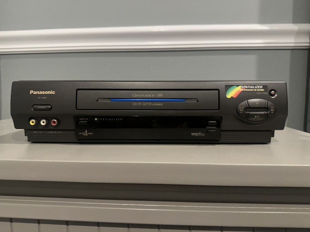 Panasonic VCR PV-4661 Japan Blue Line Omnivision For Parts Only NO REMOTE