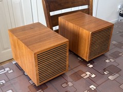 Matched Pair of Grundig Lautsprecher Box 8 10w 5 Ohm Loudpeakers GERMANY