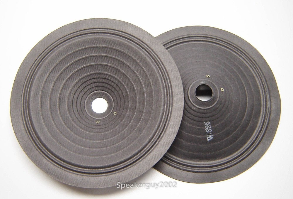 Pair Vintage 6″ Paper Cones – Speaker Parts / W325