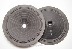 Pair Vintage 6″ Paper Cones – Speaker Parts / W325