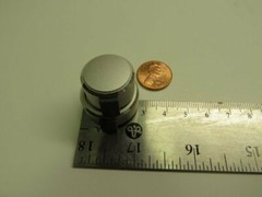 1 ONLY OF 3 TEAC X-300 X-300R 2-PART MIC LINE OUTPUT CONTROL KNOB