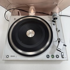Philips 212 Electronic Turntable – Parts or Repair – Power Button Stuck