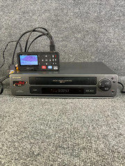 Sharp VHS HQ Video Cassette Recorder Player VC-A343U Gray Color