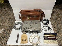Late 50’s Kudelski Nagra III Reel-to-Reel Tape Field Recorder – Broadcast-Grade