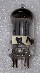CBS 7025 (12AX7 ECC83) Long Plate D Getter VACUUM TUBE TV7 TESTED STRONG