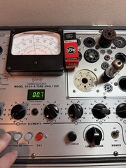 Nice RCA 7025 Tube Low Noise 12AX7 ECC83 Triplett Tested 12AX7A 6681 5751 L@@K!!