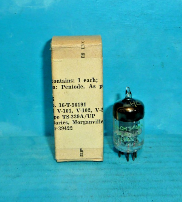 1 Sylvania JAN CHS 6AK5 Tube D Getter Tested NOS/NIB