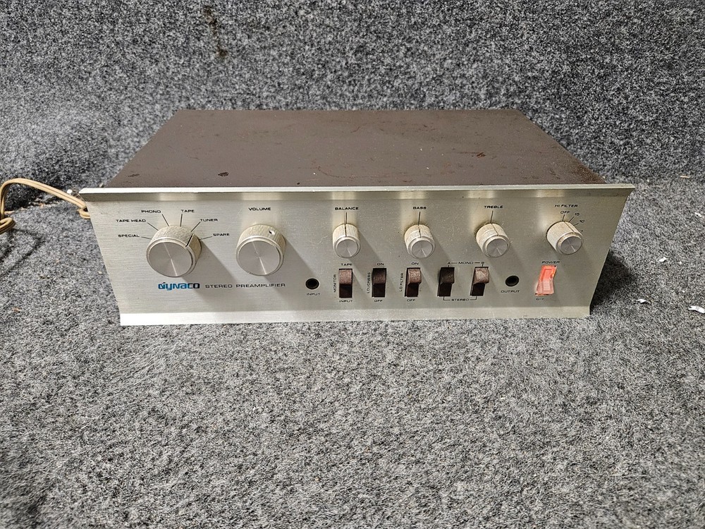 Dynaco PAT-4 Solid State Stereo Preamplifier Preamp