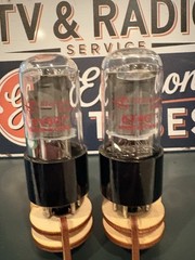 Closely Matched Pair Shuguang China 6V6GT Tubes TV7&Maxi Test NOS🔊