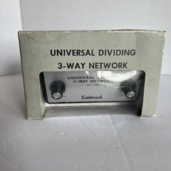 CALRAD 20-261 Universal Dividing 3-Way Network CN-3 Electronics Audio Untested