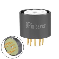 9Pin Socket Saver ECC83 12AX7 ECC82 12AU7 ECC81 12AT7 7025 CV4003 5814 5751 NEW