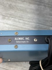 VTG Alembic F-2B Stereo Preamp Tube Preamplifier 2 Channel Rack Mount