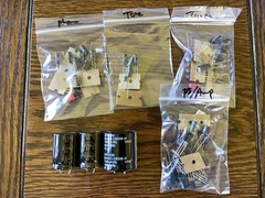 Sherwood S-7100A Complete Rebuild Kit High-Quality Receiver Recap Transistors