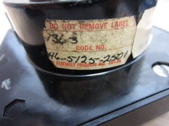 Assembly Products 1363 A.C. Millivolts Meter 0-250 46-5125-2501