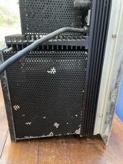 Crown D150A Power Amplifier Works But Needs Maintenance