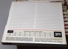 Vintage NOS Lot Scotch Reel To Reel Tapes 1/4 in X 1800 FT Org Box Sealed