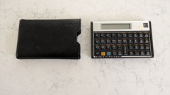 Vintage Hewlett-Packard HP-15C Programmable RPN Scientific Calculator with Case