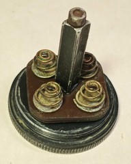 Vtg Military ECI High Voltage Power Supply Hebrew Text 16000 Volts Olive Green