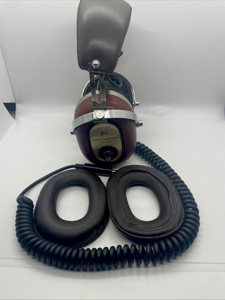 Vintage Panasonic Studio Headphones EAH-23 – Working, Need Ear Pads Fitted