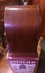 GE Reproduction-Cathedral AM/FM Radio. Tested-Works- Great Sound!