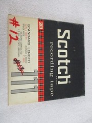 Kennedy Funeral Soundcratf Scotch RCA Sound Recording Tape Magnetic Vintage 7