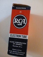 6146B/8298A RCA NOS Vacuum Tube Tested Strong open box Made in the U.S.A.