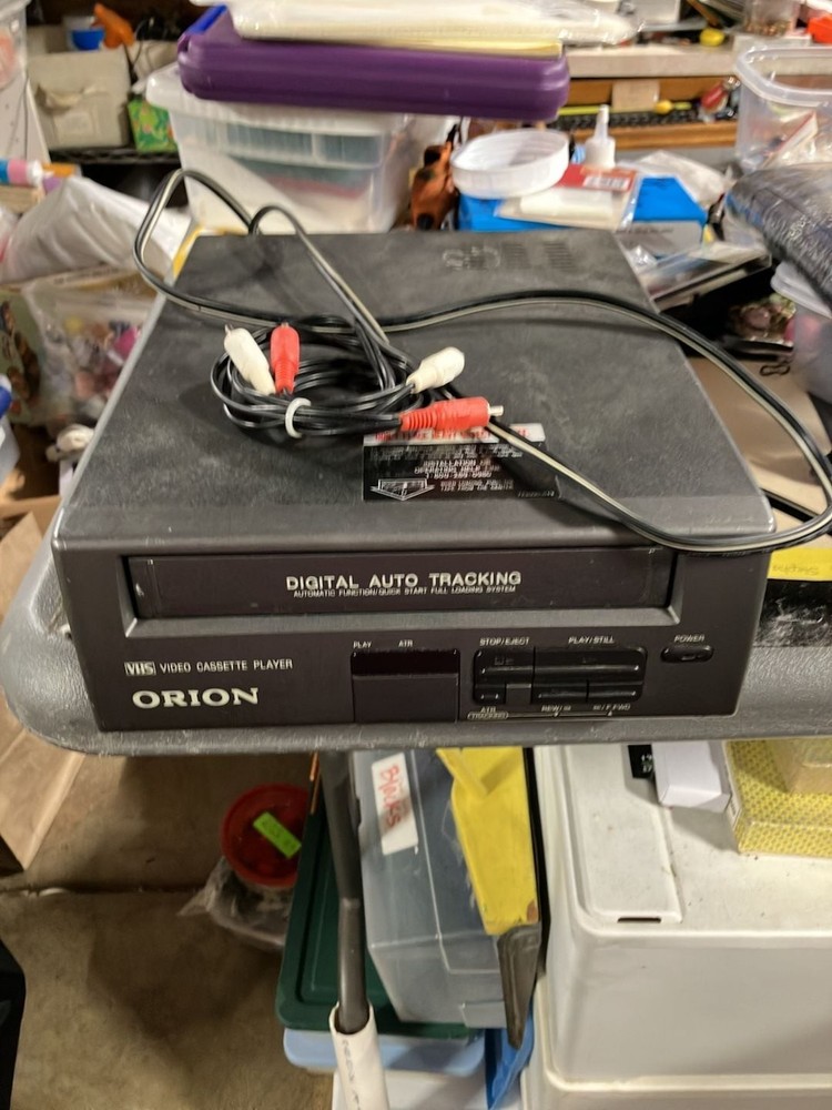 Orion VP0060 Digital Auto Tracking VHS Video Cassette Player