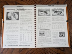 Vintage Ohmite Catalog Stock List & Red Devil Bulletin