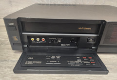 Vintage Sony SLV-595HF VCR Video Cassette Recorder Player 4-Head Hi-Fi Tested