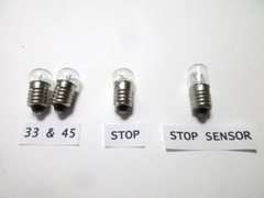 NEW Philips Lamp Kit GA-212 GA-312 212 312 Turntable 33 45 STOP, STOP SENSOR