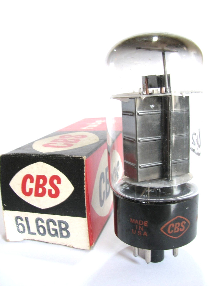 1955 Sylvania/CBS 6L6GB (5881,6L6G,6L6GA) Tube – Hickok TV-7B tests @ 42, min:25