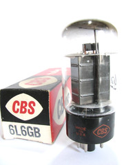 1955 Sylvania/CBS 6L6GB (5881,6L6G,6L6GA) Tube – Hickok TV-7B tests @ 42, min:25
