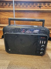 General Electric Superadio Long Range AM/FM Super Radio 7-2887A Tested – READ