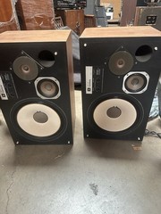 JBL L100 century vintage speakers.