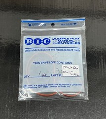 NOS Original Orange BIC Turntable Belt kit – for 920/940/960/980/981, more