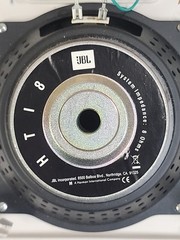 Pair JBL HT18 Vtg Indoor Wall Mount Speaker Pair w/ Grills Tested