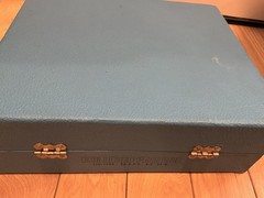 Vintage Imperial Party-Time Model 100 Record Player Blue Tested Spins 33/45