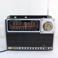 Vintage Juliette MPR-3188 Solid State Radio AM FM Police Weather Tested Working