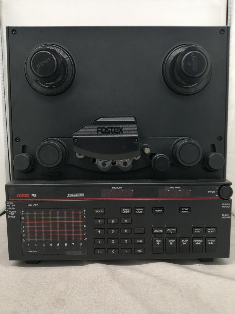Fostex R8 Reel to Reel Tape Deck Open Reel Deck Audio Vintage