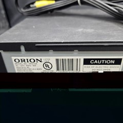 Orion VR313A VCR VHS Player Video Cassette Recorder TESTED WORKING With Remote