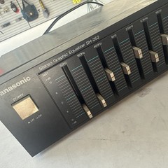 Panasonic SH-252 Stereo Graphic Equalizer, Tested and Works Vintage