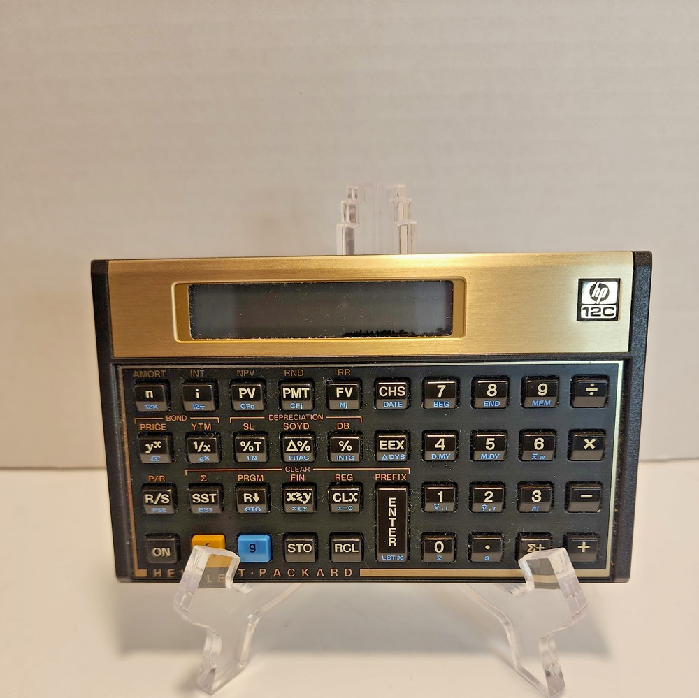 Hewlett-Packard HP 12C Scientific Calculator