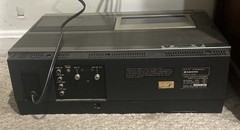 Sanyo VCR 3900-II Video Cassette Recorder BIl/lll Powers On As Is