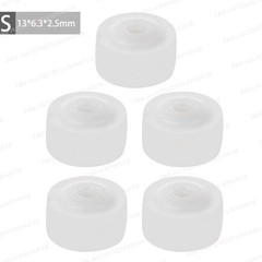 4PC/Set Tape Recorder Pinch Roller for Sony Akai Pioneer Cassette Pulley Player