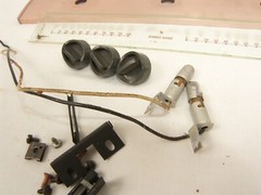 Vintage Harman Kardon Sonnet T230 Original Factory Faceplate Glass Knobs Lamps