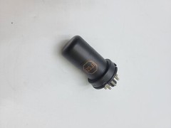RCA 12SJ7 Electronic Radiotron Vacuum Tube Plug-In 8-Pin Octal Black Cylindrical