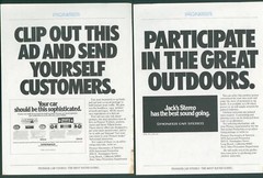 1977 Pioneer Electronics Car Stereo Audio HiFi Dealer Ad Copy Samples Speaker