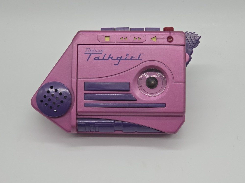 Tiger Deluxe Talkgirl Cassette Player Recorder- Home Alone 2 – For Parts