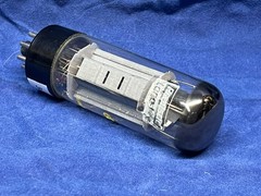 Vintage Realistic 6CA7 EL34 Single O Getter Vacuum Tube Tested Strong